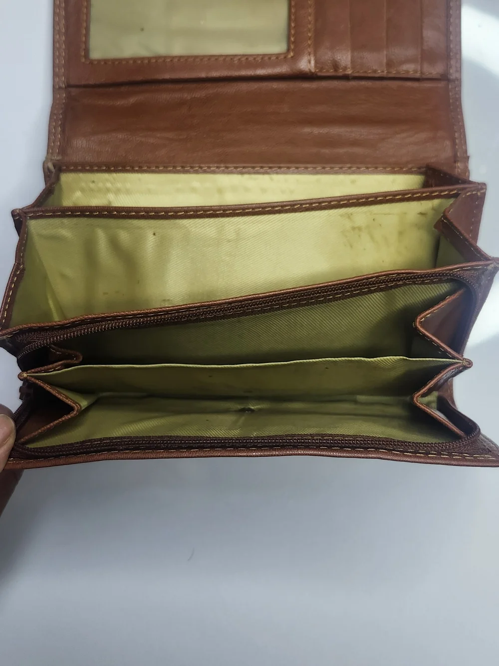 Renato Firenze Brown Leather Wallet